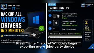 M Windows 11 Drivers backup