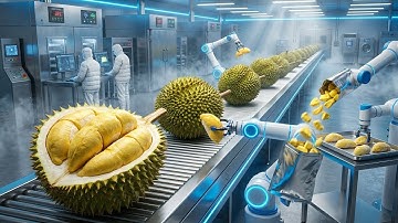 Inside a Durian Factory: Freezing the King of Fruits (IQF vs Freeze-Dried)