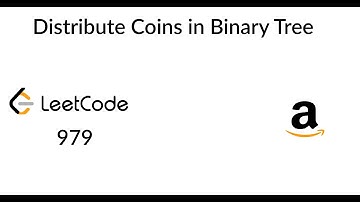 Distribute Coins in Binary Tree   LeetCode-979