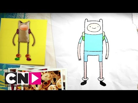 Вопрос: Как нарисовать персонажей Adventure Time?