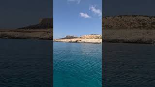 Blue Sea of Ayia Napa, Cyprus, From the Sea