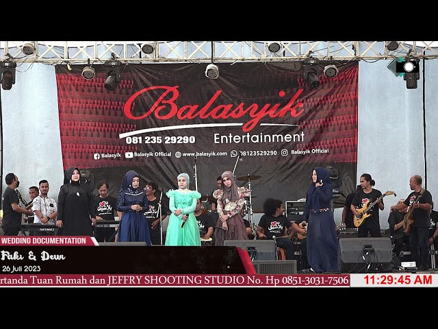 Balasyik Entertainment | The Wedding Dewi & Faki | 26 Juli 2023 class=