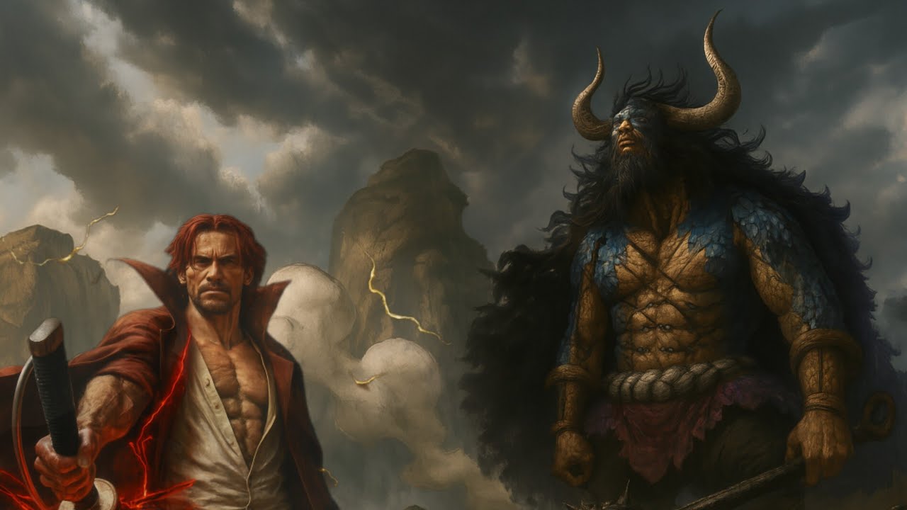 The Fight Between Kaido and Shanks – Epic Yonko Battle | One Piece Cinematic 