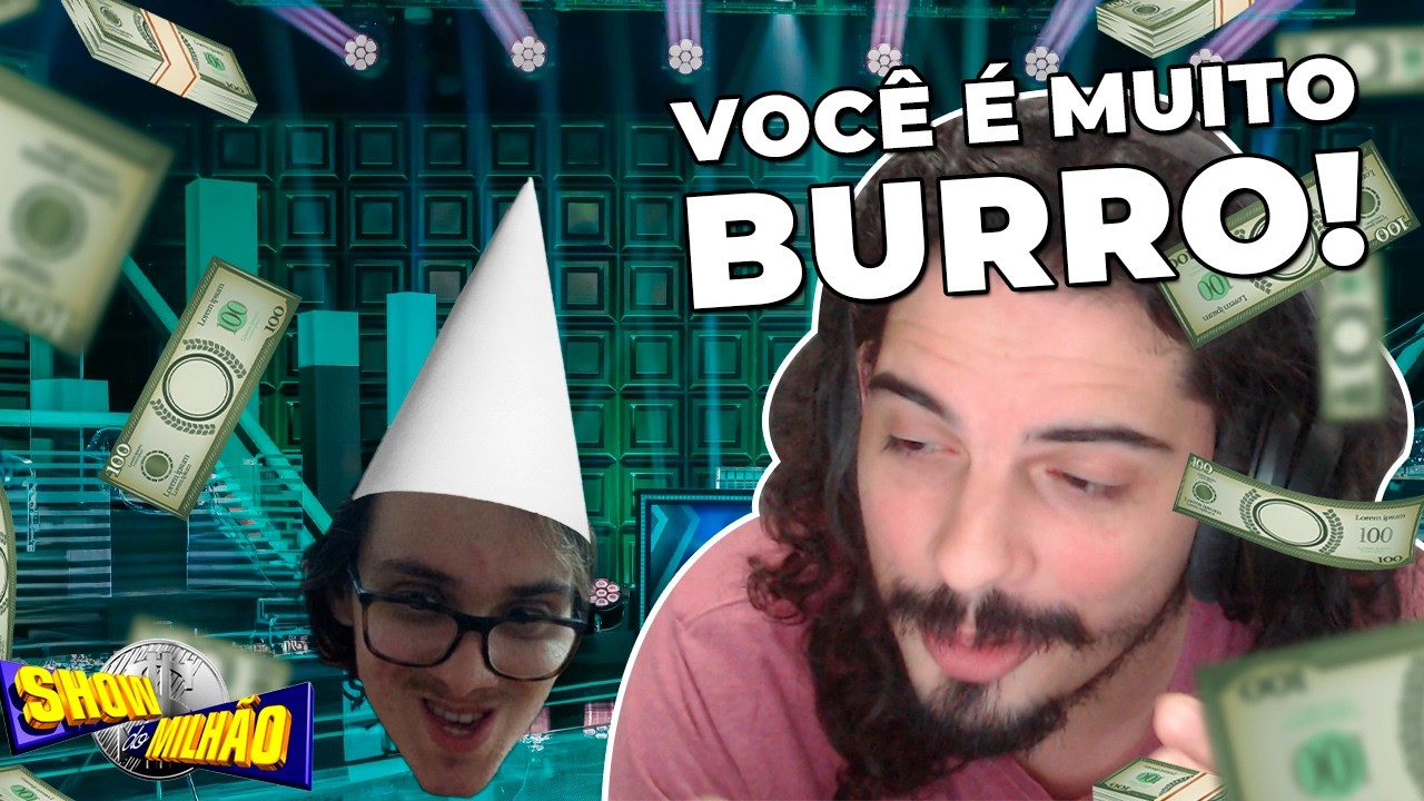 QUEM QUER SER UM BURRO? | Show do Milhão - YouTube