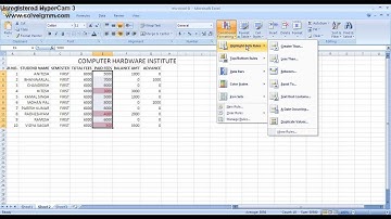 MS EXCEL 2007 HINDI TUTORIAL PART 11
