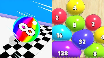 Ball Run Infinity ♾️ Blob Merge 3D - All Max Android Gameplay, ASMR Game 