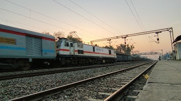 रफ्तार का विनाशक साबित हुई आनंदविहार रीवा एक्सप्रेस पटरीतोड़ आवाज के साथ 130 फूल स्पीड में निकली 🔥🔥