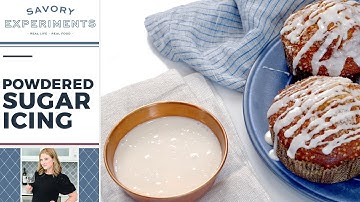 How to Make Powdered Sugar Icing
