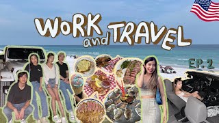 Work and Travel USA 2023 🇺🇸 : EP.2 รีวิวบ้านพัก, เที่ยวฉบับเด็กเวิร์คใน Florida | IMIINA
