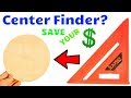 How to find the Center of ANY Circle or Dowel Rod | SPEED SQUARE HACK! How to find the Center of ANY Circle or Dowel Rod | SPEED SQUARE HACK!