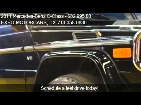 2011 Mercedes-Benz G-Class G550-HOUSTON, TX 77에서 판매