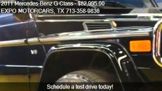 2011 Mercedes-Benz G-Class G550 - for sale in HOUSTON, TX 77