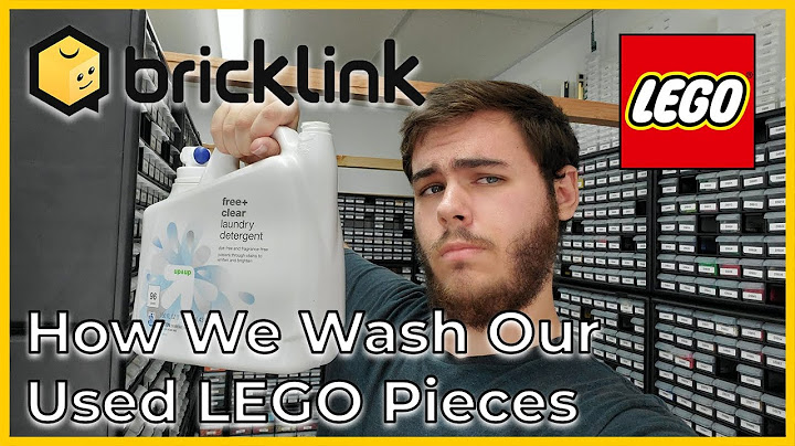 How We Wash Used LEGO Pieces | THE WASHING MACHINE METHOD