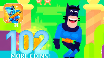 Bowmasters: Gameplay Walkthrough Part 102 - Mancat! (iOS, Android)