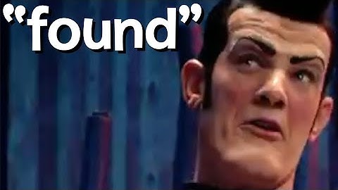 All LazyTown episodes, but only the word "found"