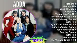 ABBA 2024 MIX Favorite Songs - Fernando, Mamma Mia, Dancing Queen, Chiquitita