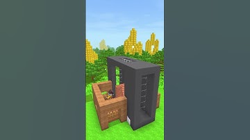 Modern house excellent for survival #shorts