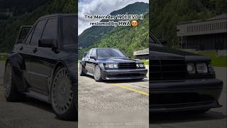 This is what the Mercedes 190E EVO II restomod by HWA sounds like!