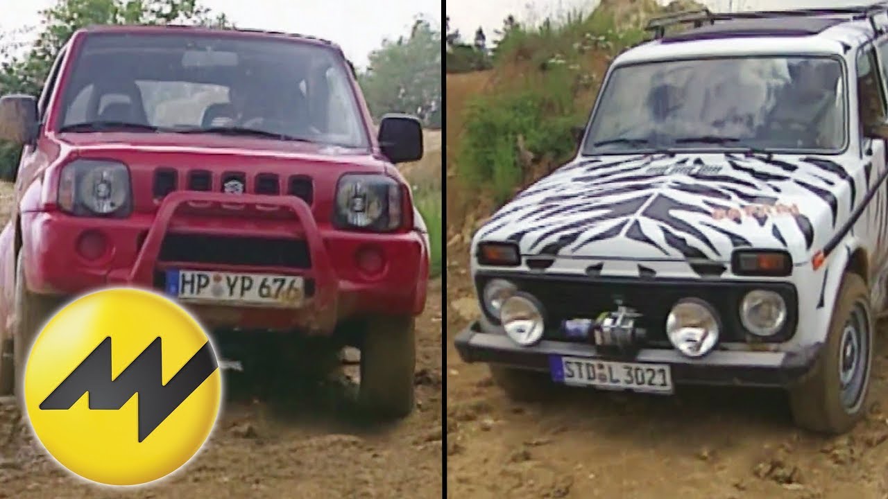 Lada Niva Vs Suzuki Jimny Offroad Zwerge Im Vergleich Youtube