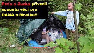 Péťa a Zuzka přivezli spoustu věcí pro DANA a MONIKU 🙏🏻