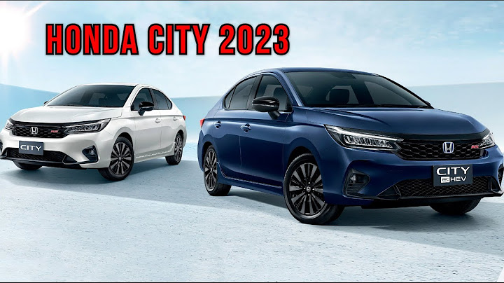 Honda city 2023 về việt nam giá bao nhiêu năm 2024