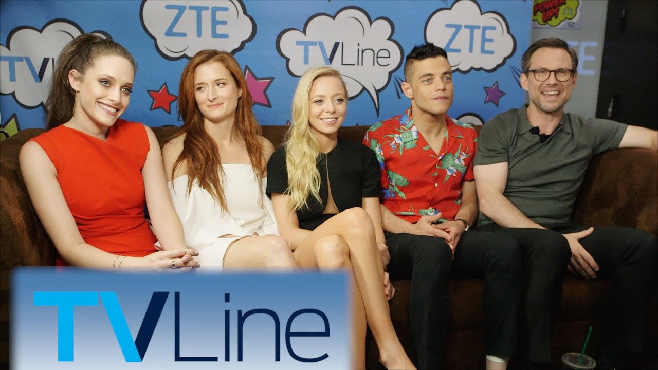 Mr. Robot Season 2 Comic-Con Interviews