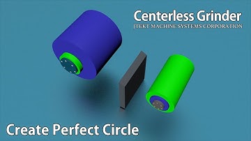 【Centerless Grinder】 Create Prefect Circle