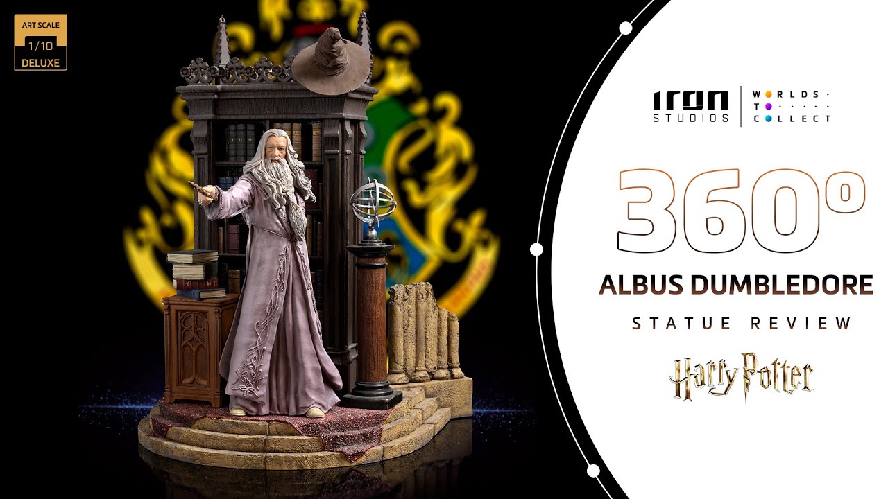 Iron Studios - Harry Potter - Albus Dumbledore Deluxe Art Scale 1
