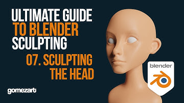 Blender Sculpting From ZERO to HERO Part 07 - Sculpting the head