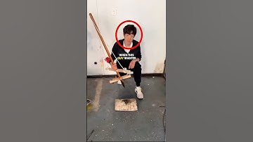 Menggunakan alat kuno untuk membuat api dengan metode bor busur #shorts