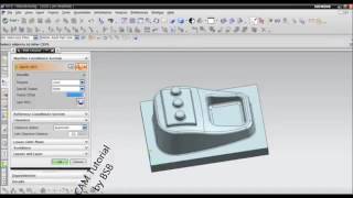 CAM tutorial in NX 9.0