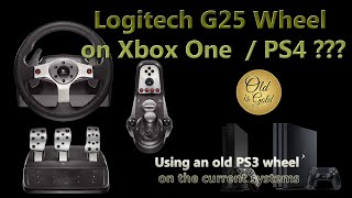 PS3 Logitech G25 Wheel on Xbox One & PS4 Using the G25 with Drive Hub -  YouTube