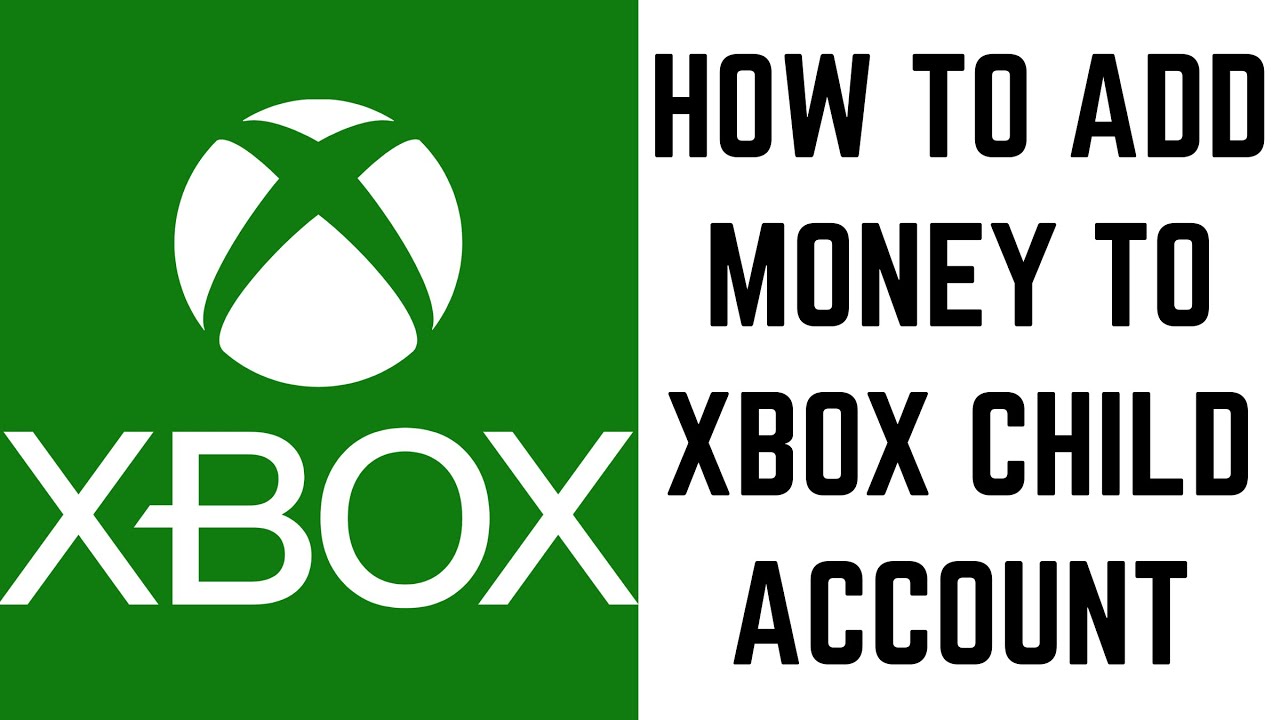 How to Add Money to Xbox Child Account - YouTube