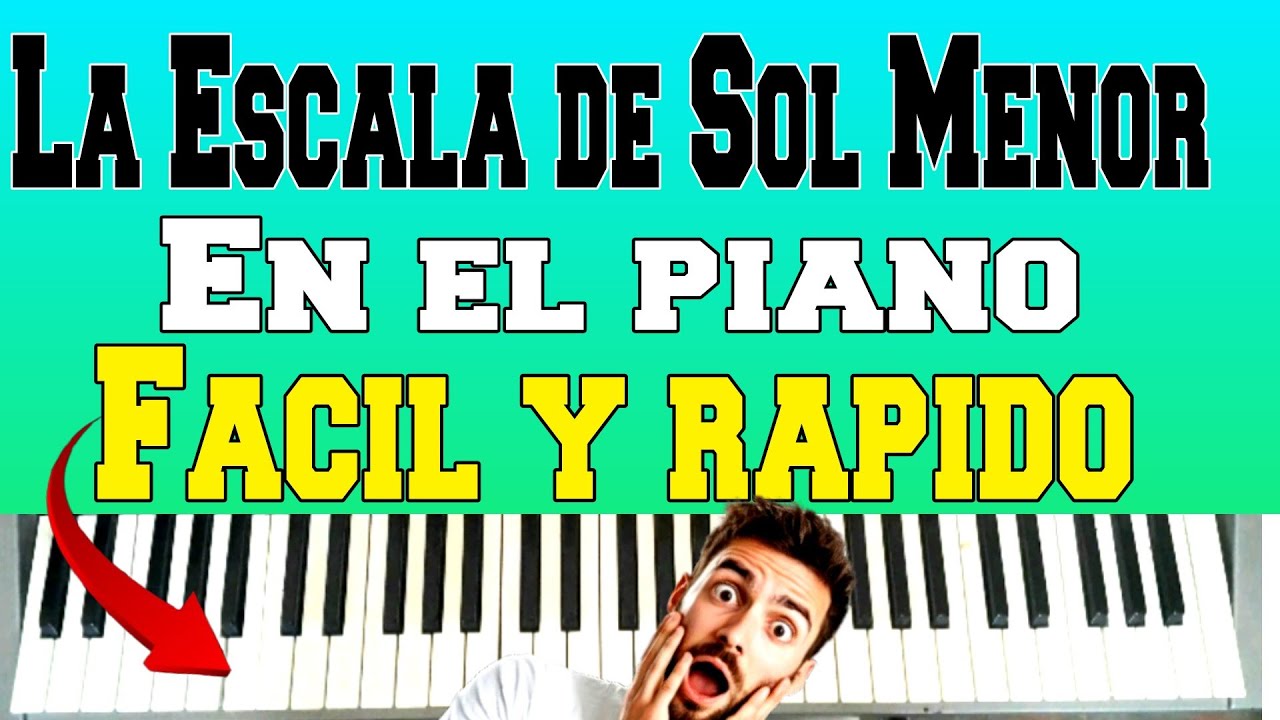 #TUTORIAL Cómo Tocar la Escala de Sol Menor | Explicada Fácil y Paso a ...