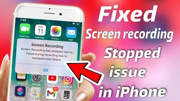 Fix Screen Recording Failed To Save in iPhone.Due To Failed To Save Recording On iPhone Fixed Here