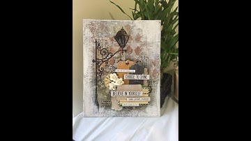 Mixed media Canvas with limited art supplies |DIY COLOR texture Paste| bee kreativee |Payal Bhalani