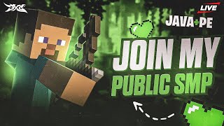 Minecraft Server live playing minecraft with subs 24/7 smp mcpe  #minecraftserver  #minecraftlive