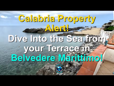 Calabria Property Alert! Dive Into the Sea From Your Terrace! isimli mp3 dönüştürüldü.