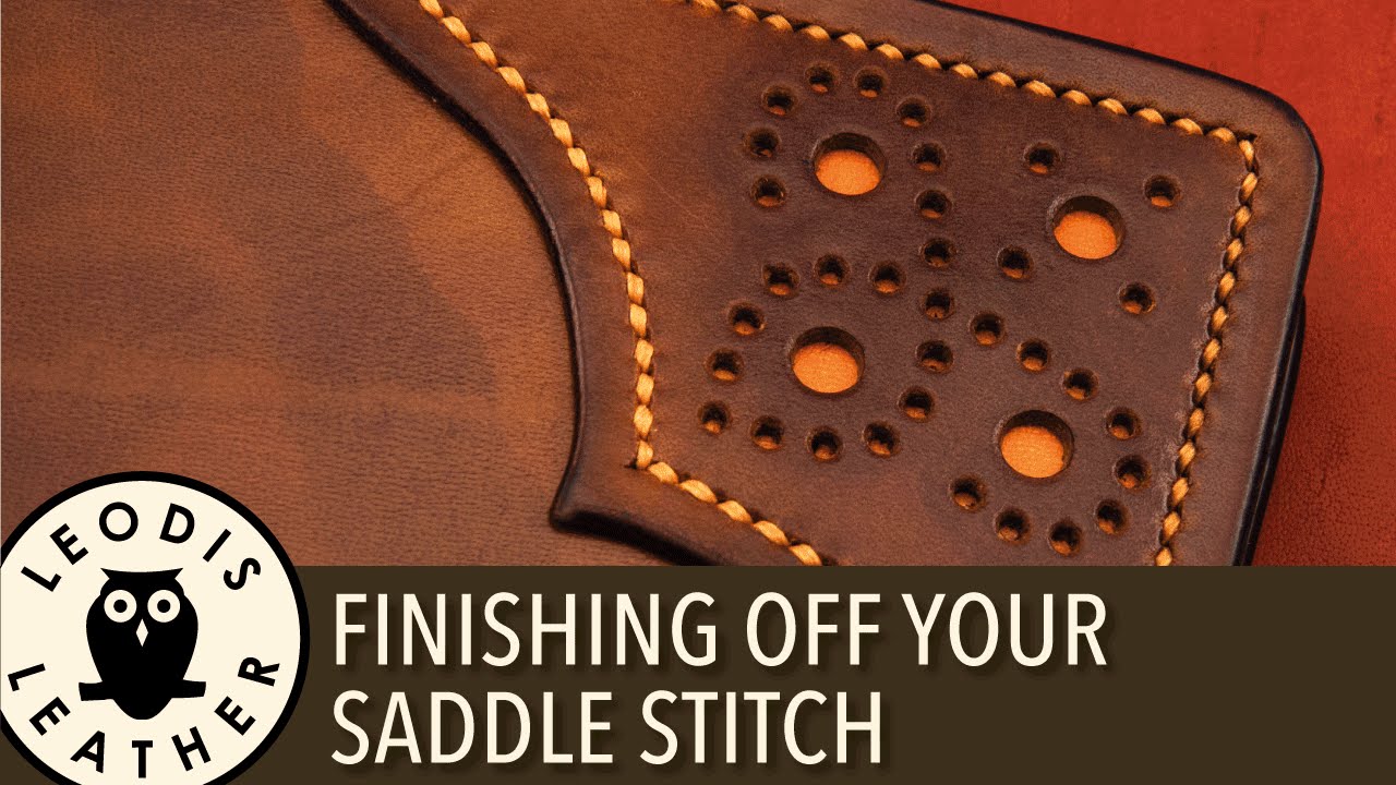 Hello! I've been having trouble with ritza tiger thread. How do you keep it  from twisting? every time I do saddle stitch the thread starts twisting and  it looks bad. : r/Leatherworking