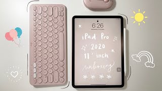 ? iPad Pro 2020 11 inch + Apple Pencil (2nd Generation) + accessories ASMR Unboxing ?