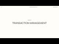 Lecture 5. Transaction management
