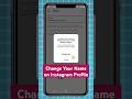 How to Change Your Name on Instagram Profile? | Full Tutorial