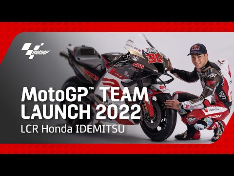 LCR Honda Idemitsu Team Presentation 2022