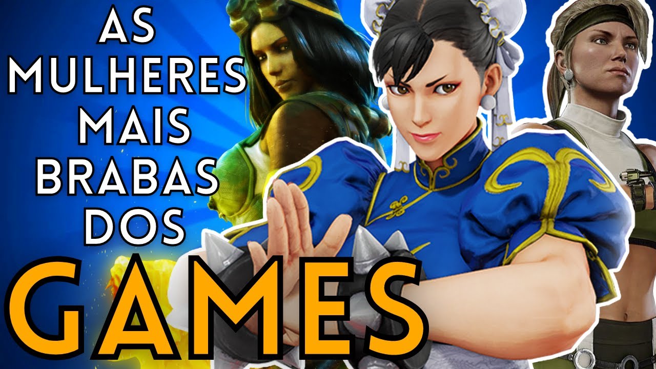 Personagens FEMININAS mais POPULARES dos jogos de luta 