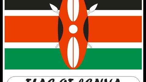 CORELDRAW DESIGN FLAG OF KENYA
