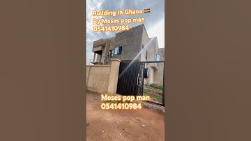 New project start pop ceiling work and wall skimming #buildinginghana