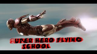 Super hero flying school iron man fly level 3 (android game) screenshot 4