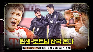 손흥민의 토트넘, 김민재의 뮌헨 한국 온다! 가장 인기 많은 해외 선수는 누구일까?ㅣ히든풋볼ㅣ화요일