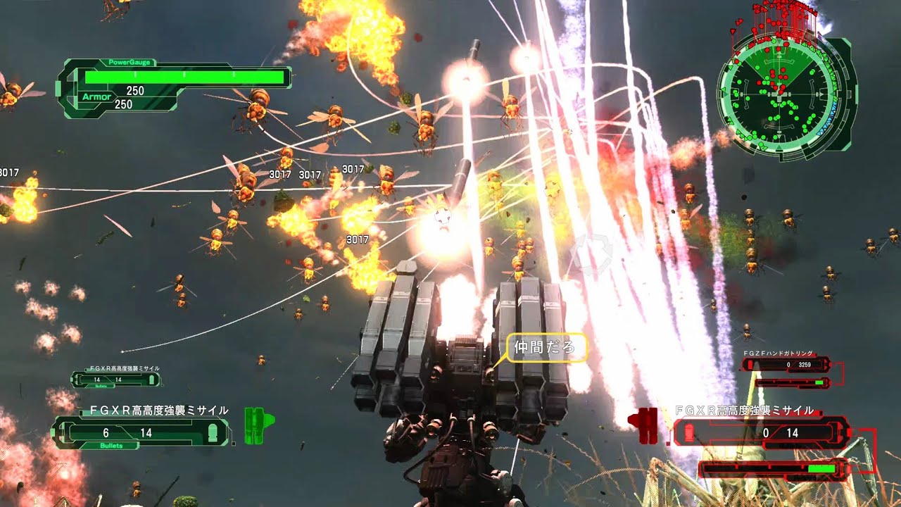 【地球防衛軍6】フェンサー最強のFGXRで暴れる動画 M63 激突する平原 INF 初期体力フェンサー