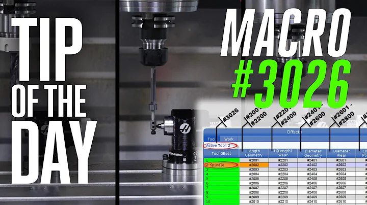 MACRO HACKS! Automate Your Tool Offsets and Data - Haas Automation Tip of the Day